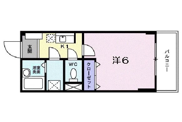 神戸市東灘区北青木の賃貸物件間取画像