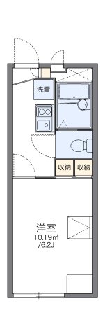 神戸市灘区赤坂通の賃貸物件間取画像