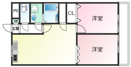 神戸市東灘区甲南町の賃貸物件外観写真