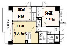パレ セゾン 701|神戸市垂水区川原(JR山陽本線垂水駅)のマンション間取 パレ セゾン 701|神戸市垂水区川原(JR山陽本線垂水駅)のマンション間取