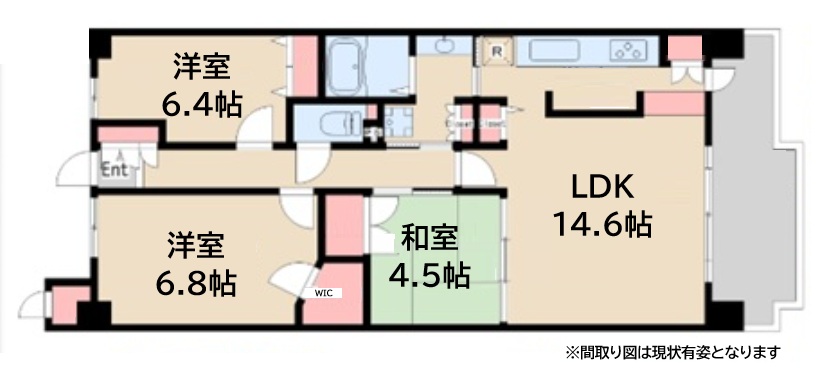 神戸市須磨区多井畑南町の賃貸物件間取画像