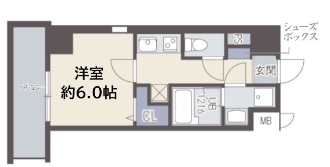 神戸市須磨区戎町の賃貸物件間取画像