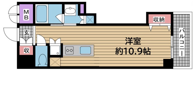 レジディア神戸磯上 1407|神戸市中央区磯上通(JR東海道本線(近畿)三ノ宮駅)のマンション間取 レジディア神戸磯上 1407|神戸市中央区磯上通(JR東海道本線(近畿)三ノ宮駅)のマンション間取