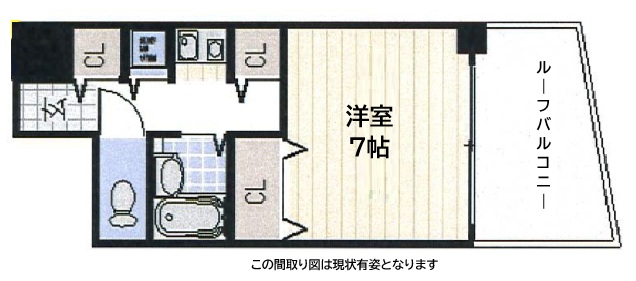 神戸市灘区王子町の賃貸物件間取画像