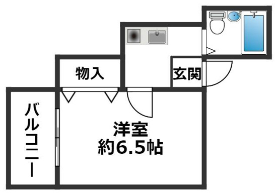 上祇園ヒルズ 101|神戸市兵庫区上祇園町(神戸市営地下鉄線大倉山駅)のアパート間取 上祇園ヒルズ 101|神戸市兵庫区上祇園町(神戸市営地下鉄線大倉山駅)のアパート間取