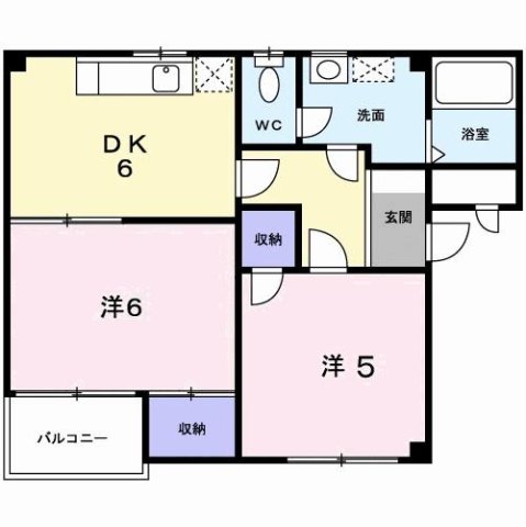 ルミエール大田 203|神戸市須磨区大田町(神戸市営地下鉄線板宿駅)のアパート間取 ルミエール大田 203|神戸市須磨区大田町(神戸市営地下鉄線板宿駅)のアパート間取