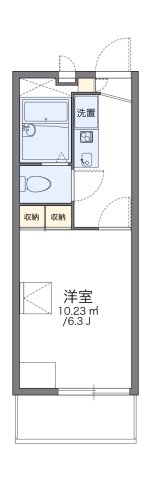 レオパレスJOYSTICK 303|神戸市灘区岩屋北町(阪神本線岩屋駅)のマンション間取 レオパレスJOYSTICK 303|神戸市灘区岩屋北町(阪神本線岩屋駅)のマンション間取