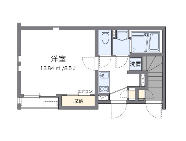 神戸市西区玉津町上池の賃貸物件間取画像