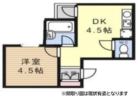 神戸市東灘区魚崎南町の賃貸物件間取画像