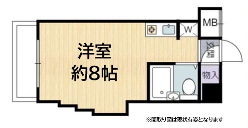 神戸市兵庫区西仲町の賃貸物件間取画像