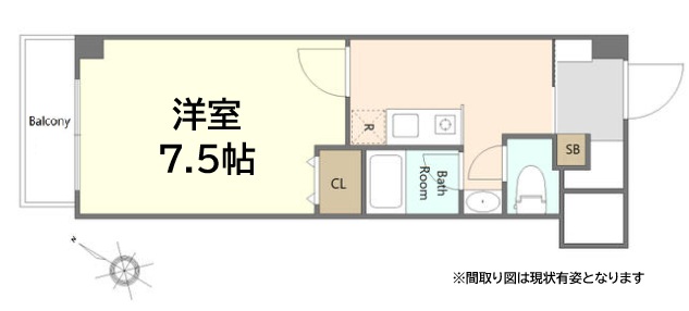 元町アーバンライフ 703|神戸市中央区元町通(JR東海道本線(近畿)元町駅)のマンション間取 元町アーバンライフ 703|神戸市中央区元町通(JR東海道本線(近畿)元町駅)のマンション間取