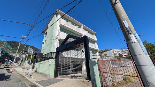 神戸市灘区箕岡通の賃貸物件外観写真