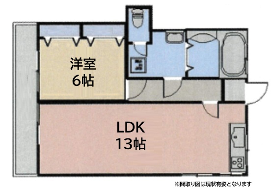 神戸市灘区箕岡通の賃貸物件間取画像