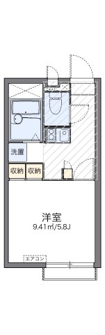 神戸市東灘区魚崎南町の賃貸物件間取画像