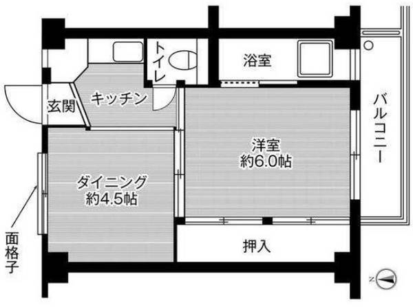 ビレッジハウス朝日ヶ丘2号棟 0304|三木市別所町朝日ケ丘(神戸電鉄粟生線三木駅)のマンション間取 ビレッジハウス朝日ヶ丘2号棟 0304|三木市別所町朝日ケ丘(神戸電鉄粟生線三木駅)のマンション間取