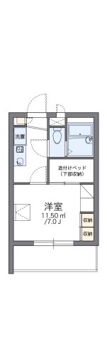 神戸市長田区海運町の賃貸物件間取画像