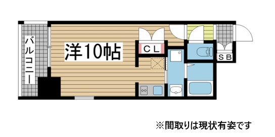 エスライズ新神戸 608|神戸市中央区生田町(神戸市営地下鉄線新神戸駅)のマンション間取 エスライズ新神戸 608|神戸市中央区生田町(神戸市営地下鉄線新神戸駅)のマンション間取