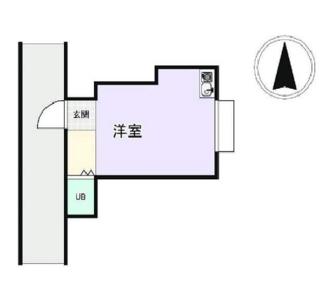 神戸市須磨区磯馴町の賃貸物件間取画像