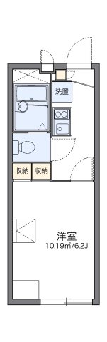 神戸市東灘区御影塚町の賃貸物件間取画像