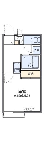 神戸市灘区八幡町の賃貸物件間取画像