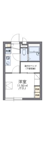神戸市西区玉津町出合の賃貸物件間取画像