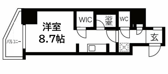 神戸市中央区海岸通の賃貸物件間取画像
