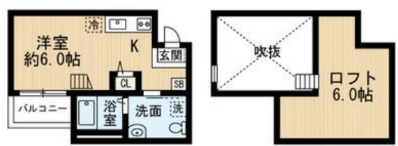 神戸市長田区長田天神町の賃貸物件間取画像