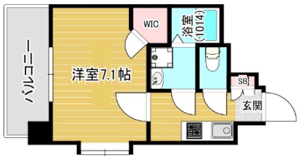 神戸市兵庫区塚本通の賃貸物件間取画像