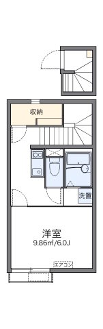 レオネクストハイツ五位ノ池Ⅰ 202|神戸市長田区五位ノ池町(神戸市営地下鉄線板宿駅)のアパート間取 レオネクストハイツ五位ノ池Ⅰ 202|神戸市長田区五位ノ池町(神戸市営地下鉄線板宿駅)のアパート間取