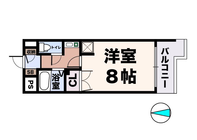 エスポワール大津和 205|神戸市西区大津和(神戸市営地下鉄線伊川谷駅)のマンション間取 エスポワール大津和 205|神戸市西区大津和(神戸市営地下鉄線伊川谷駅)のマンション間取