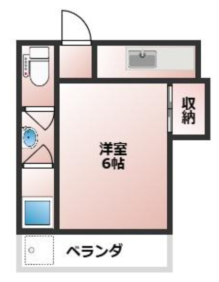 元町北ハイツ 206|神戸市中央区北長狭通(JR東海道本線(近畿)元町駅)のマンション間取 元町北ハイツ 206|神戸市中央区北長狭通(JR東海道本線(近畿)元町駅)のマンション間取