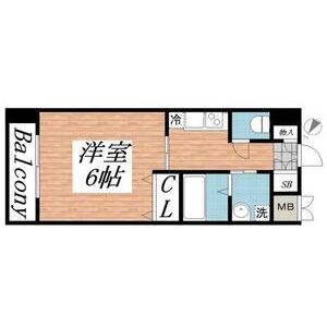 KHKコート板宿 306|神戸市須磨区大黒町(神戸市営地下鉄線板宿駅)のマンション間取 KHKコート板宿 306|神戸市須磨区大黒町(神戸市営地下鉄線板宿駅)のマンション間取