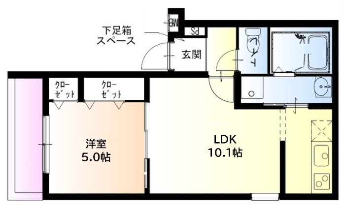 フジパレス須磨鷹取Ⅱ番館 303|神戸市須磨区大池町(JR山陽本線鷹取駅)のアパート間取 フジパレス須磨鷹取Ⅱ番館 303|神戸市須磨区大池町(JR山陽本線鷹取駅)のアパート間取