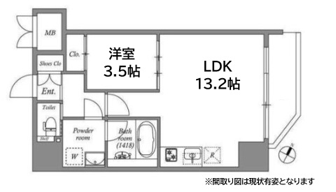 プレジオ日暮通 1204|神戸市中央区日暮通(JR東海道本線(近畿)三ノ宮駅)のマンション間取 プレジオ日暮通 1204|神戸市中央区日暮通(JR東海道本線(近畿)三ノ宮駅)のマンション間取