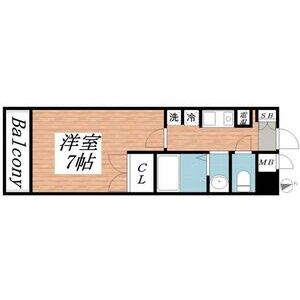 フルール須磨 307|神戸市須磨区千守町(山陽電鉄線山陽須磨駅)のマンション間取 フルール須磨 307|神戸市須磨区千守町(山陽電鉄線山陽須磨駅)のマンション間取