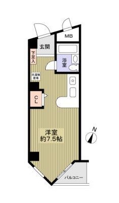ミスティ∞(エイト) 301|神戸市須磨区車(神戸市営地下鉄線妙法寺駅)のマンション間取 ミスティ∞(エイト) 301|神戸市須磨区車(神戸市営地下鉄線妙法寺駅)のマンション間取