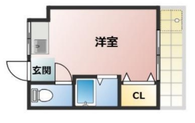 芳地ビル 302|神戸市中央区花隈町(神戸高速線花隈駅)のマンション間取 芳地ビル 302|神戸市中央区花隈町(神戸高速線花隈駅)のマンション間取