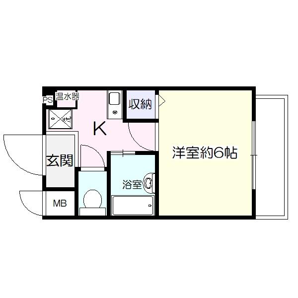 N-CUBEⅢ 201|神戸市灘区泉通(阪神本線大石駅)のマンション間取 N-CUBEⅢ 201|神戸市灘区泉通(阪神本線大石駅)のマンション間取