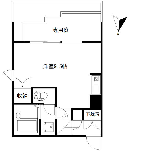 BELLTREE平和台 1A|神戸市長田区平和台町(山陽電鉄線板宿駅)のマンション間取 BELLTREE平和台 1A|神戸市長田区平和台町(山陽電鉄線板宿駅)のマンション間取