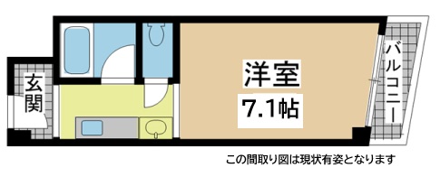 ノベラ海岸通 1206|神戸市中央区海岸通(JR東海道本線(近畿)元町駅)のマンション間取 ノベラ海岸通 1206|神戸市中央区海岸通(JR東海道本線(近畿)元町駅)のマンション間取