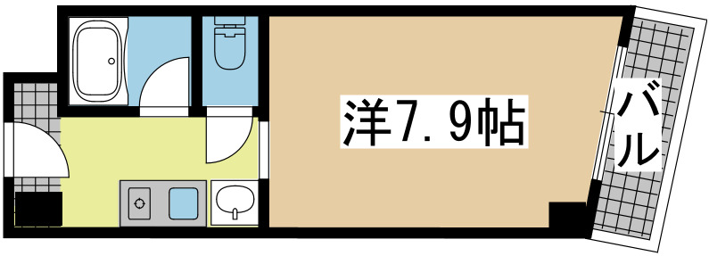 ノベラ海岸通 904|神戸市中央区海岸通(JR東海道本線(近畿)神戸駅)のマンション間取 ノベラ海岸通 904|神戸市中央区海岸通(JR東海道本線(近畿)神戸駅)のマンション間取