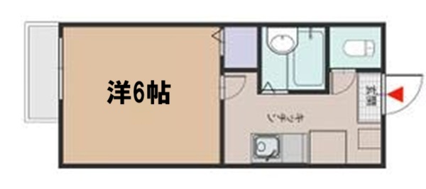 ウインデイア中山手A 205|神戸市中央区中山手通(神戸市営地下鉄線大倉山駅)のアパート間取 ウインデイア中山手A 205|神戸市中央区中山手通(神戸市営地下鉄線大倉山駅)のアパート間取