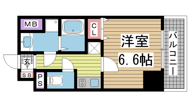 プレサンス神戸元町ミューズ 503|神戸市中央区海岸通(JR東海道本線(近畿)元町駅)のマンション間取 プレサンス神戸元町ミューズ 503|神戸市中央区海岸通(JR東海道本線(近畿)元町駅)のマンション間取