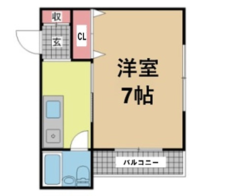 ルミナス御影 3-A|神戸市東灘区御影石町(阪神本線御影駅)のマンション間取 ルミナス御影 3-A|神戸市東灘区御影石町(阪神本線御影駅)のマンション間取