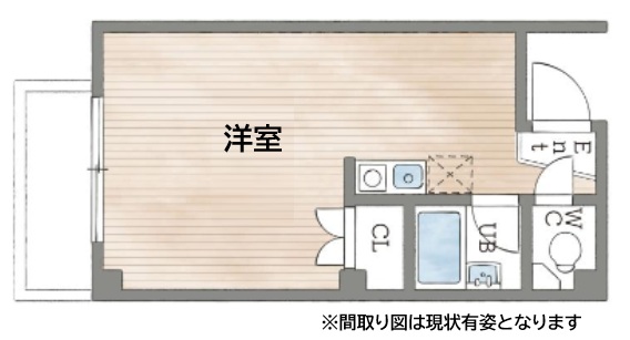 ハウスアサヒ屋 301|神戸市兵庫区浜山通(JR和田岬線和田岬駅)のマンション間取 ハウスアサヒ屋 301|神戸市兵庫区浜山通(JR和田岬線和田岬駅)のマンション間取