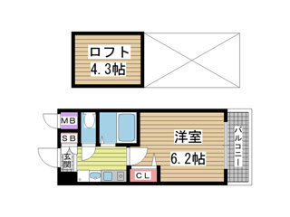 エステムコート三宮EASTポルトマーレ 904|神戸市中央区脇浜町(JR東海道本線(近畿)三ノ宮駅)のマンション間取 エステムコート三宮EASTポルトマーレ 904|神戸市中央区脇浜町(JR東海道本線(近畿)三ノ宮駅)のマンション間取