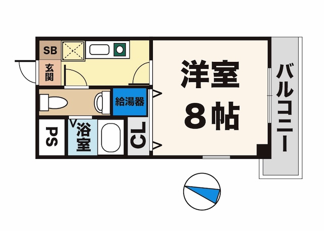 ニューハ?ーリヤ学院坂 206|神戸市西区大津和(神戸市営地下鉄線伊川谷駅)のマンション間取 ニューハ?ーリヤ学院坂 206|神戸市西区大津和(神戸市営地下鉄線伊川谷駅)のマンション間取