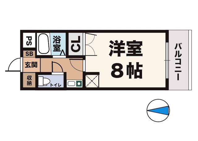 エスポワール大津和 302|神戸市西区大津和(神戸市営地下鉄線伊川谷駅)のマンション間取 エスポワール大津和 302|神戸市西区大津和(神戸市営地下鉄線伊川谷駅)のマンション間取