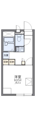 レオパレス大崎 204|神戸市西区伊川谷町有瀬(JR山陽本線明石駅)のアパート間取 レオパレス大崎 204|神戸市西区伊川谷町有瀬(JR山陽本線明石駅)のアパート間取