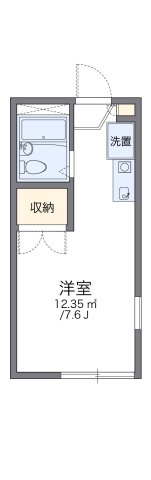 レオパレスこうべ山手 101|神戸市中央区楠町(神戸市営地下鉄線大倉山駅)のアパート間取 レオパレスこうべ山手 101|神戸市中央区楠町(神戸市営地下鉄線大倉山駅)のアパート間取